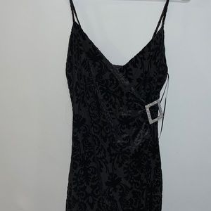 NWT ZARA BUCKLED JAQUARD DRESS , SIZE S